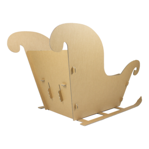 KarTent UK Cardboard sleigh for children
