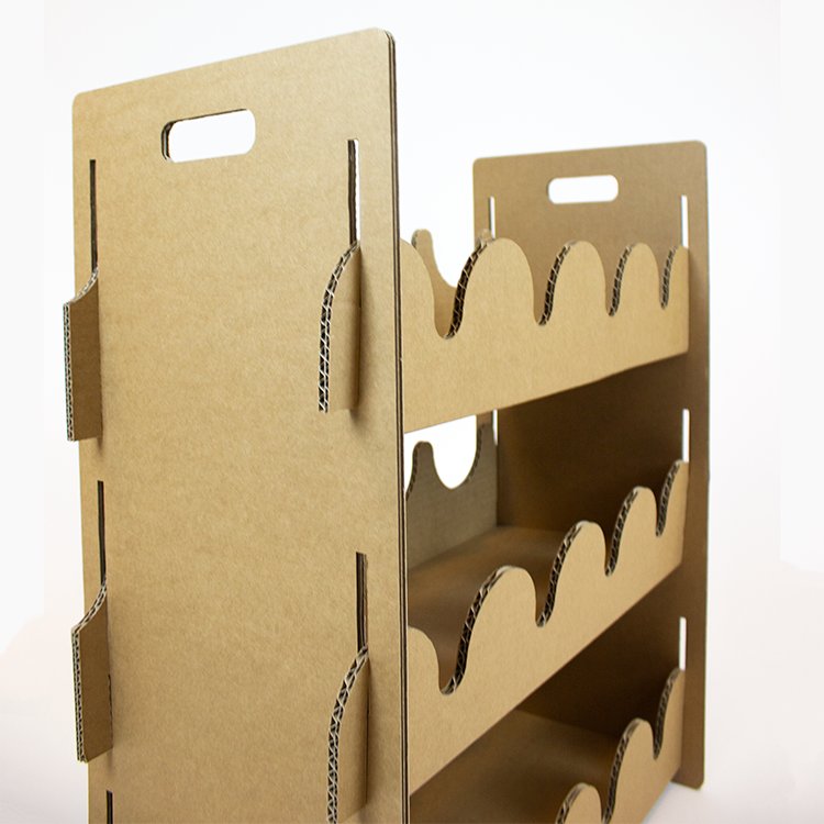 KarTent NL Sustainable Cardboard Wine Rack