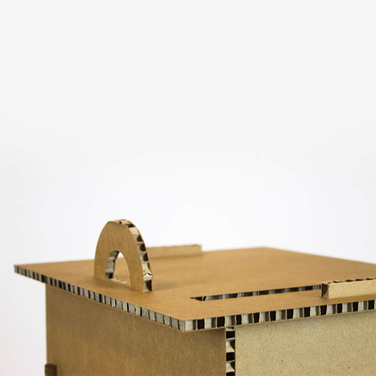 KarTent Cardboard Safe for Secure Document Disposal