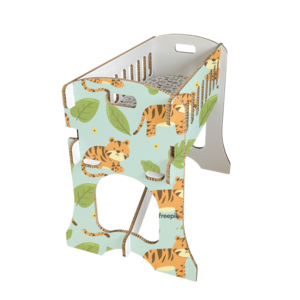 KarTent Baby crib - Papercrib tiger blue