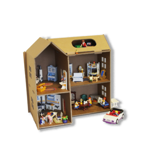 KarTent UK Cardboard dollhouse