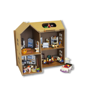 KarTent UK Cardboard dollhouse