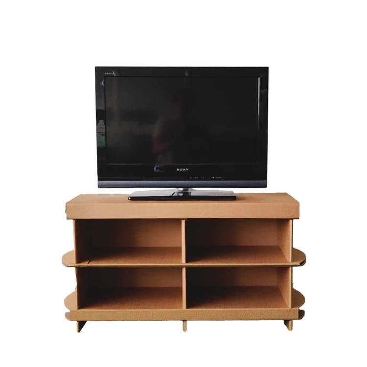KarTent Cardboard TV Cabinet