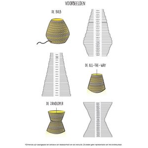 KarTent UK Cardboard DIY lampshade