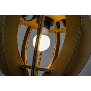 KarTent UK Kartonnen Skanderborg lamp