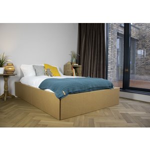 KarTent UK Cardboard bed frame with sides