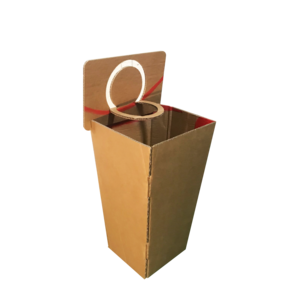 KarTent UK Cardboard basketball bin