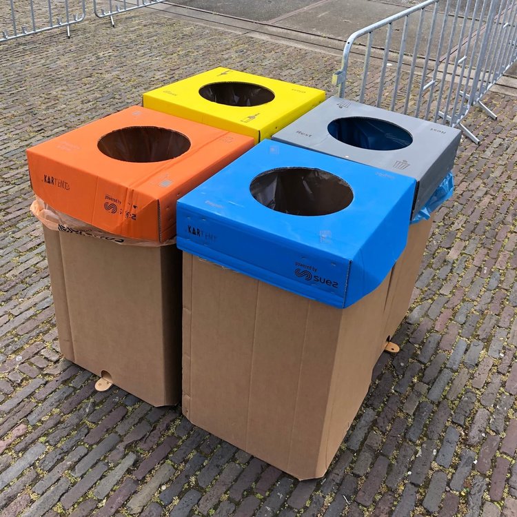 KarTent UK Cardboard 240L waste bin