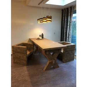 KarTent Cardboard honeycomb dinner table