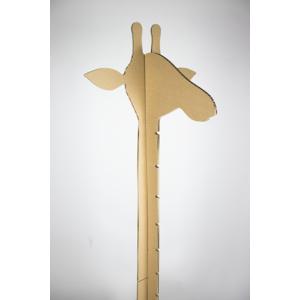 KarTent UK Kartonnen giraffe groeimeter