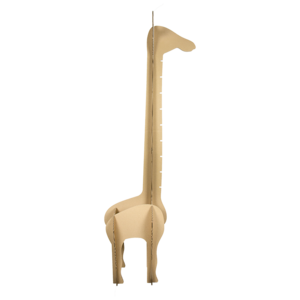 KarTent UK Kartonnen giraffe groeimeter