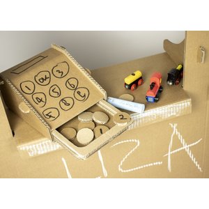 KarTent UK Cardboard kids playing shop