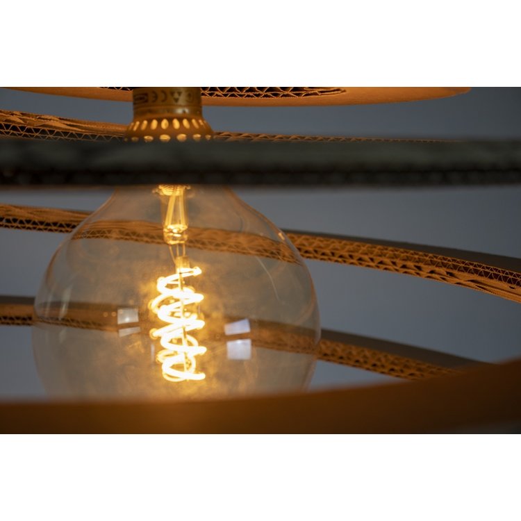 KarTent UK Grote gloeilamp LED lamp E27 voor je kartonnen lamp