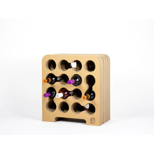 KarTent UK cardboard wine rack wave