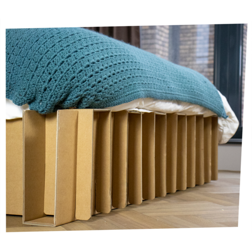 Bezighouden wraak thee Bedden van karton | Bed van karton, stevig, licht en slaapt heerlijk -  KarTent webshop