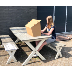 KarTent UK Cardboard sun shade for on the table