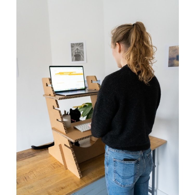 DIY Standing Desk Converter