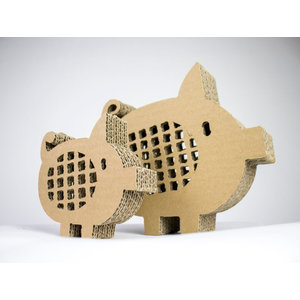 KarTent Cardboard animal piggy bank