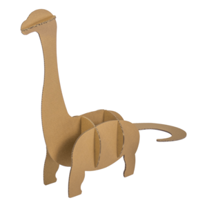 Smederij klok Sneeuwwitje Kartonnen brontosaurus dinosaurus | 3 verschillende dino's van karton -  KarTent webshop