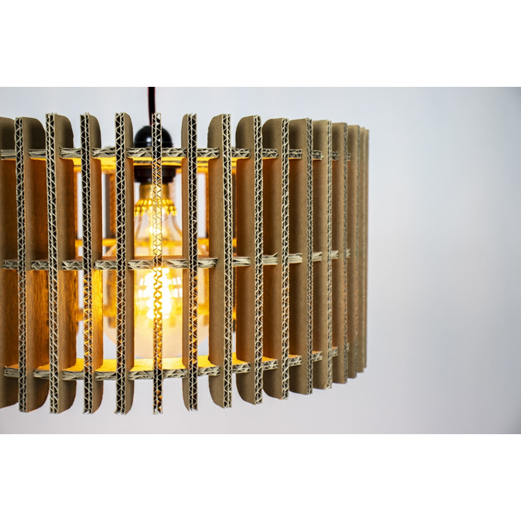 KarTent UK Kartonnen Leeuwarden lamp