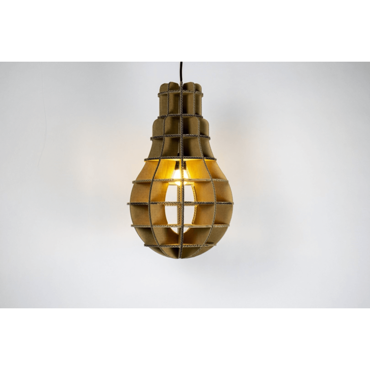 Kartonnen Villarobledo Lamp Duurzame hanglamp - KarTent webshop