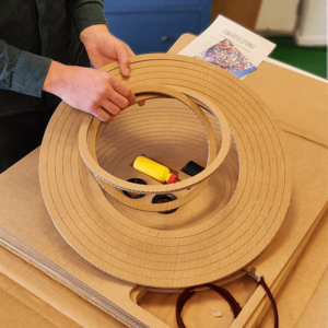 KarTent UK Cardboard DIY lampshade