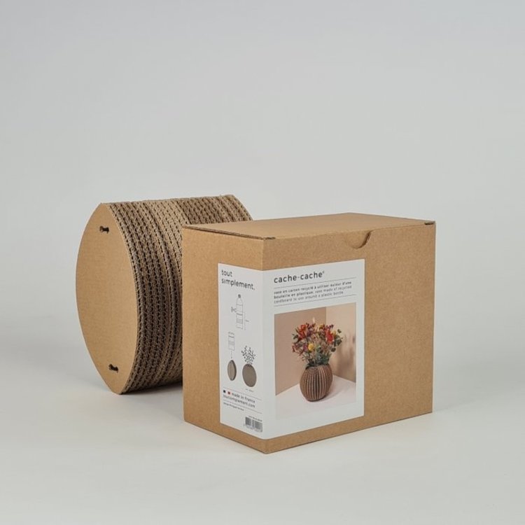 KarTent UK Cardboard round vase - foldable