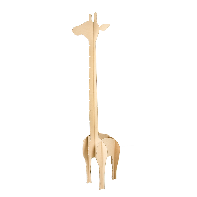 KarTent Cardboard Giraffe Growth Chart