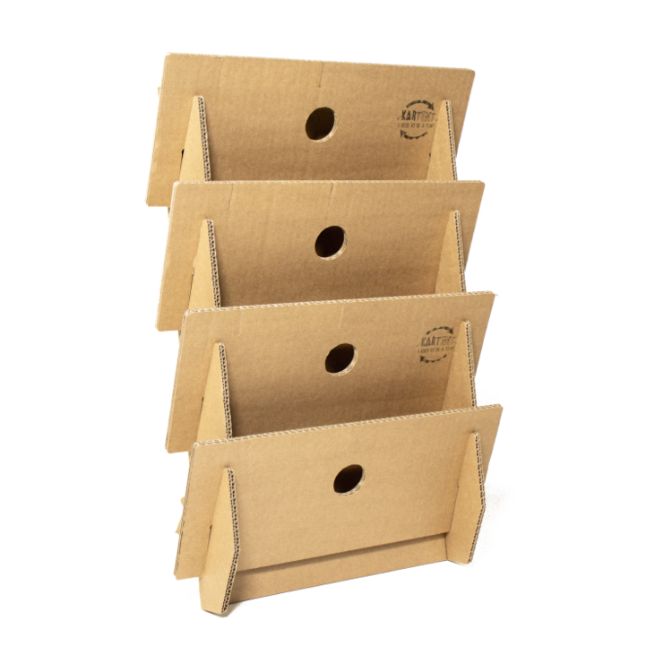 Cardboard Mail Sorter Easy to assemble to your wall KarTent