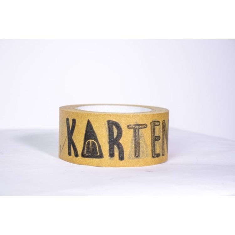 KarTent NL Paper tape with KarTent logo