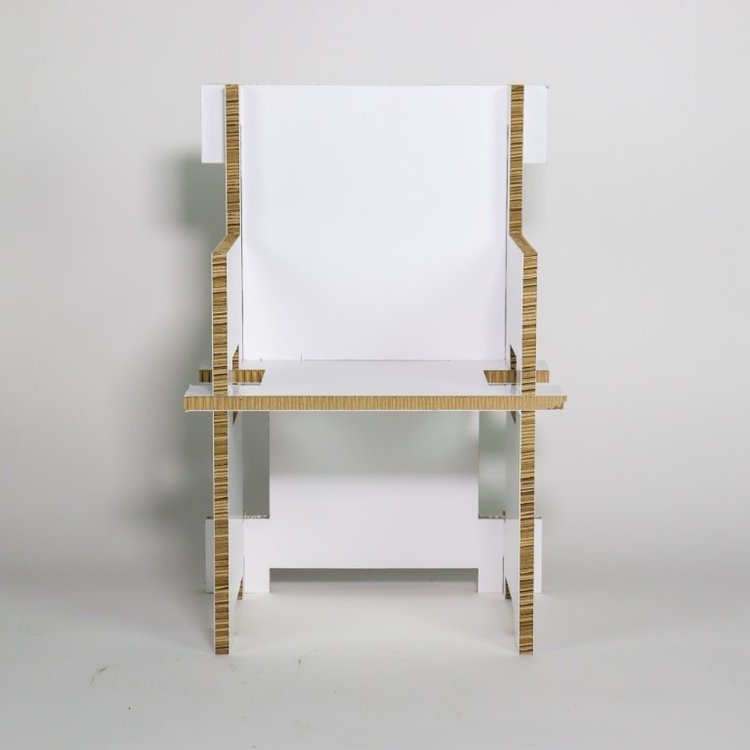 KarTent NL Cardboard Kids Chair Printable