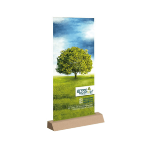 KarTent Cardboard roll-up banner with print