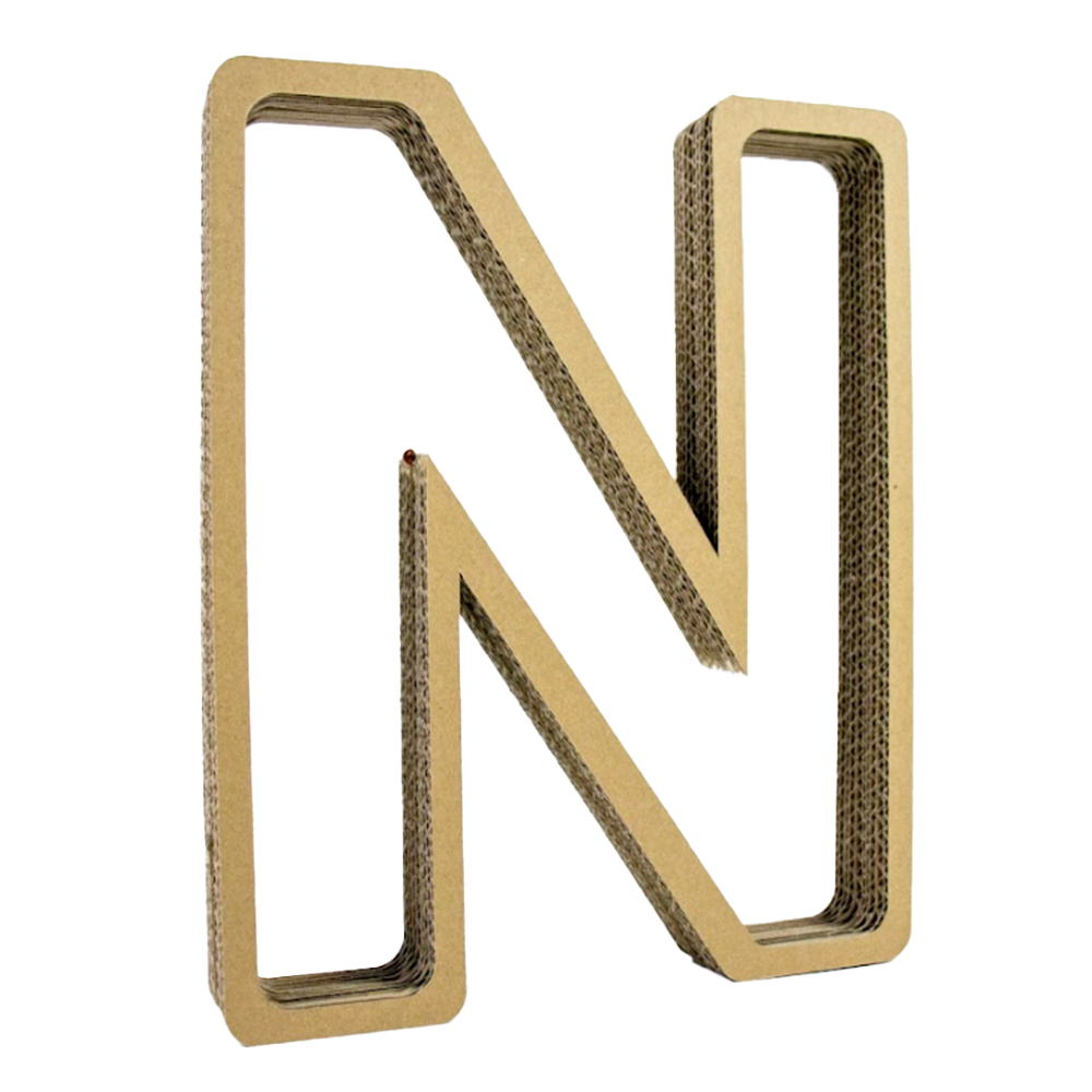 Open Cardboard Letters and Numbers Decoration letters KarTent