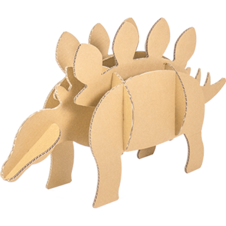 KarTent Cardboard Stegosaurus Dinosaur