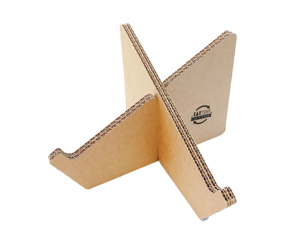 Cardboard laptop stand  Work (from home) sustainable - KarTent