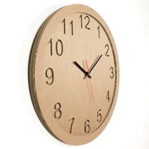 KarTent Cardboard Wall Clock