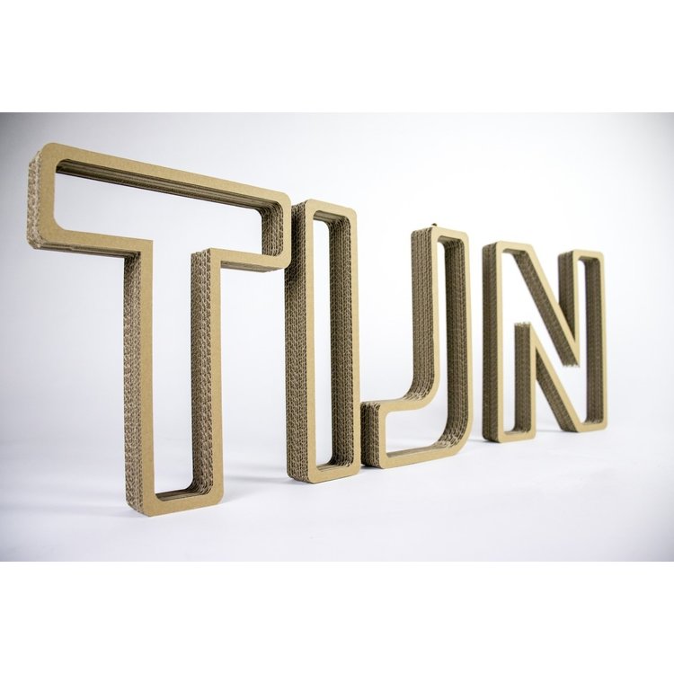 Open Cardboard Letters and Numbers  Decoration letters - KarTent webshop