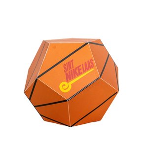 KarTent Bastel-Basketball aus Papier