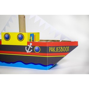 KarTent Bastel-Dampfboot aus Papier