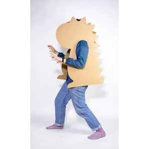 KarTent UK Cardboard dinosaur dressed up costume