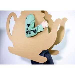 KarTent UK Cardboard teapot dress up costume