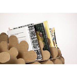 KarTent UK Cardboard sheep book shelf