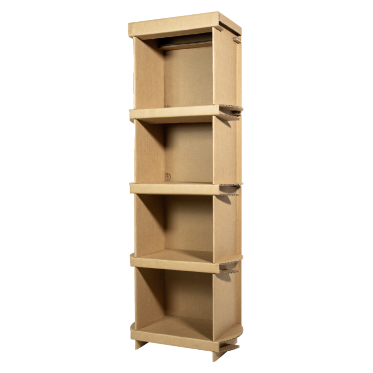 KarTent Cardboard Bookcase 150cm