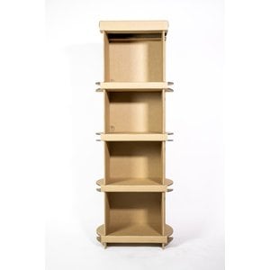 KarTent UK Cardboard bookcase 150cm