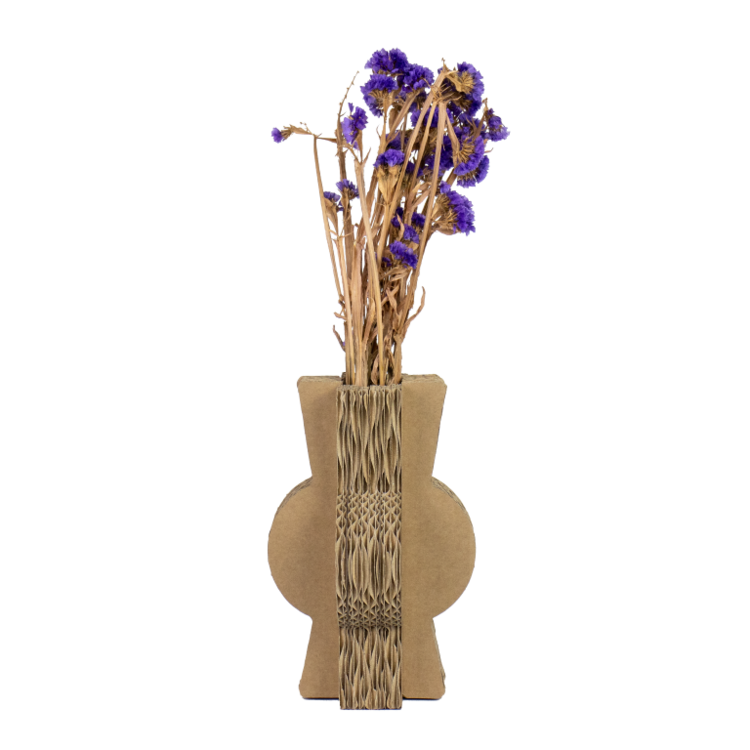 KarTent NL Cardboard dried flower vase Loïs