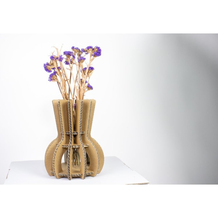 KarTent Cardboard dried flower vase Eric