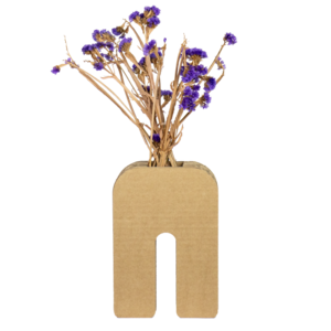 KarTent Cardboard dried flower vase Rachel