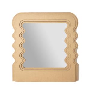 KarTent Cardboard wavy mirror