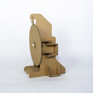 KarTent UK Cardboard wheel of fortune with template