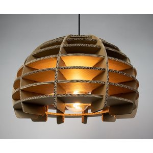 KarTent UK Cardboard Gelsenkirchen lamp